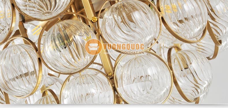 Đèn chùm thủy tinh trang trí đẹp abr127-7